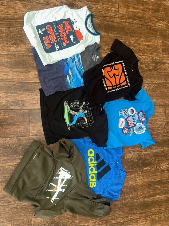 adidas Other - Boys 4T Shirt Bundle | Adidas Under Armour Graphic Tees, tanks & Hoodie Lot